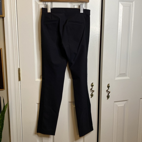 REBECCA Taylor Ava Slim-Leg Techy Skinny Pants #000739P888 in Black size 2 - Picture 3 of 8